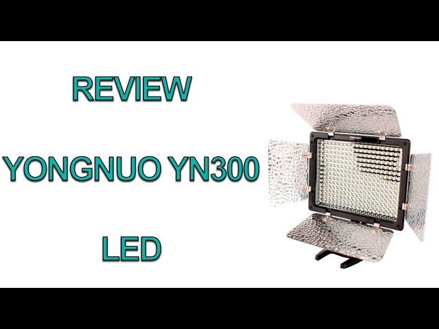 Vídeo relacionado con YONGNUO YN-300 III LED Luz de Cámara Videocámara Temperatura 3200k-5500k Ajustable Color con Remoto IR