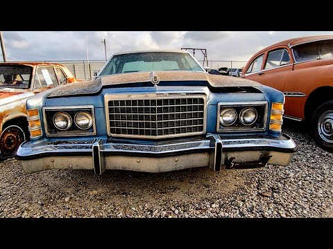 Price Drop For Sale Now $1395. 1977 Ford LTD Landau Junkyard Find