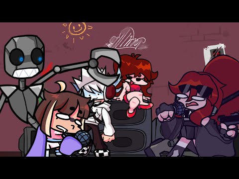 Robot Stuff? FNF Termination But Tactie Vs QT & KB ft. Trake & GF (FNF Termination But Tactie Sings)