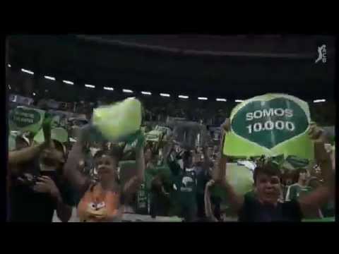 Aficion del Unicaja de Malaga | Unicaja - FC Barcelona | PlayOffs liga ACB 09/10