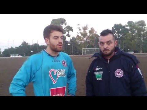 Nuova Andria vs Città dei fiori Terlizzi 1-0. Intervista post partita a Michele Crisantemo