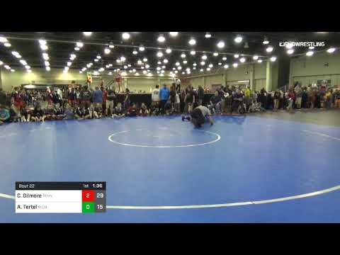 152 Lbs Rr Rnd 2 Caitlyn Gilmore Tennessee Dual Vs Anna Tertel Michigan Dual