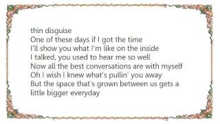 Warrant - Thin Disguise Lyrics