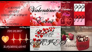 💖 Valentine's Event 2022 - SERIES