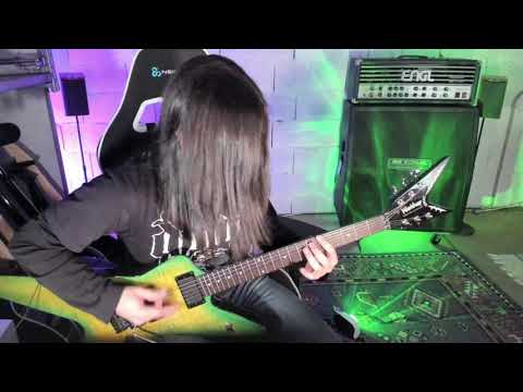 THE HAUNTED - "Fill The Darkness With Black" + "Brute Force" Guitar Cover