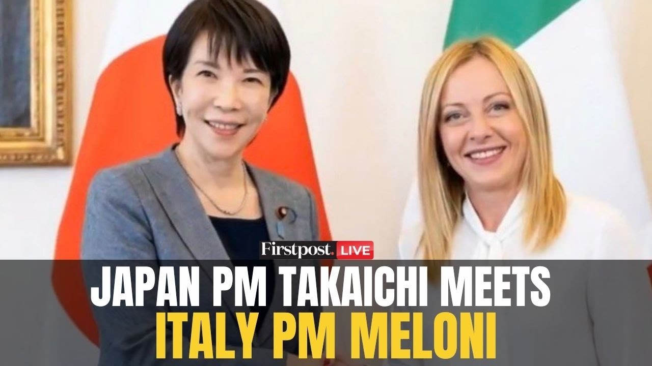 LIVE: Japan–Italy Strategic Talks | PM Sanae Takaichi Meets Italy PM Giorgia Meloni In Tokyo