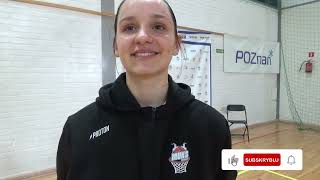 MUKS Poznań dzielnie walczył, ale to Korona wygrała 67:65. Katarzyna Bajus ocenia występ zespołu