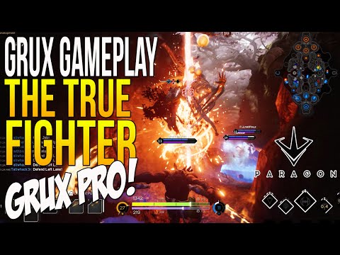 Paragon Gameplay - "GRUX THE TRUE FIGHTER!" Paragon Grux Gameplay (Grux Fighter Deck)
