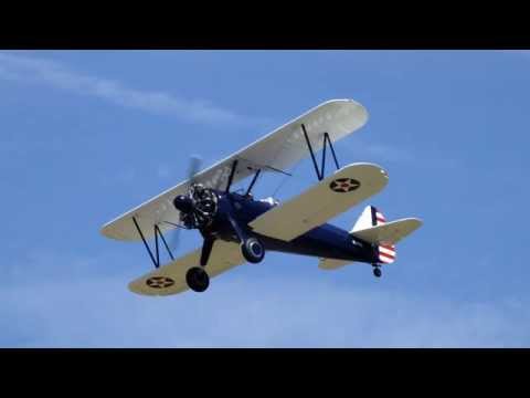 Boeing Stearman PT-17 biplane trainer aircraft