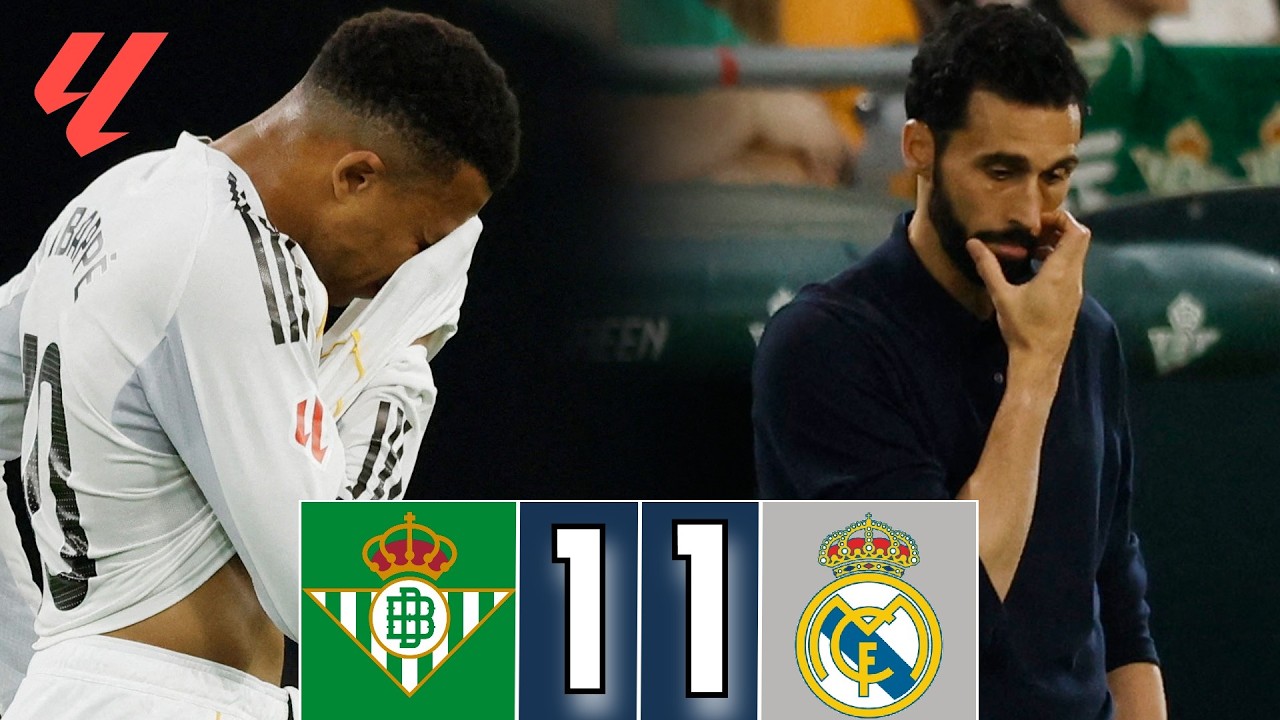 👋 ¿ADIÓS DEFINITIVO a LALIGA? | Resumen Betis 1-1 Madrid