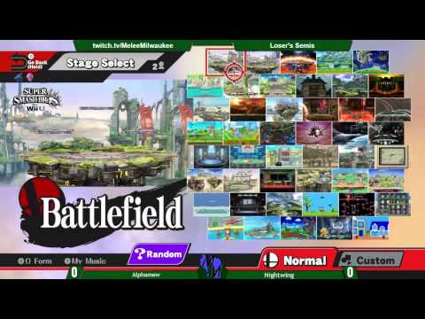 Construct Reloaded - Nightwing (Ganon) vs Alphamew (C. Falcon) - Smash 4 Losers Semis