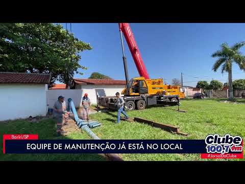 BARIRI: SERVIÇO PARA CONSERTAR BOMBA