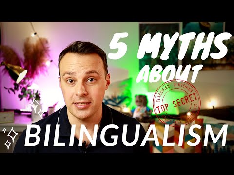 Five myths about bilingualism