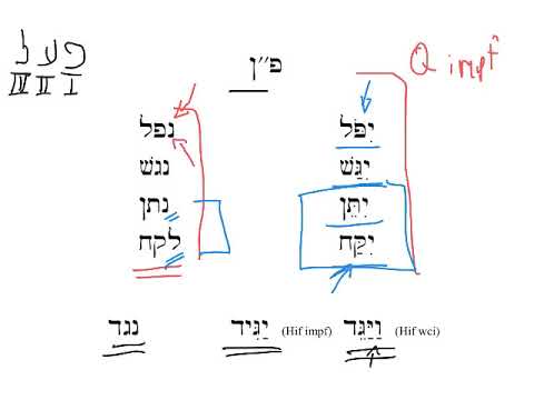 28 Weak Verb Forms Peh-nun (I-nun) HebrewDaybyDay
