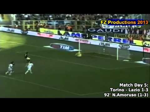 Serie A 2008-2009, day 5 Torino - Lazio 1-3 (N.Amoruso goal)