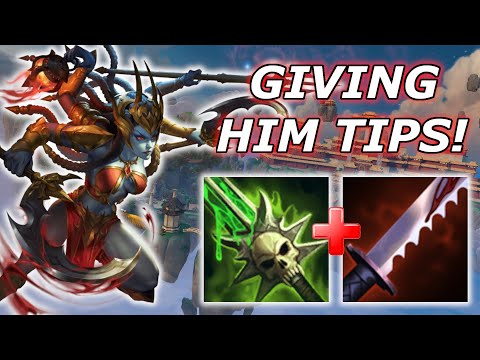 GIVING TIPS TO MY OPPONENT WHILE FIGHTING - Season 9 Masters Ranked 1v1 Duel - SMITE