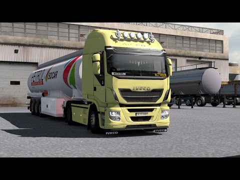 ETS 2 - 1.27 "Drumuri Europene" Hamburg(D) - Amsterdam(NL) ProMod 2.16 Iveco Stralis HI-WAY