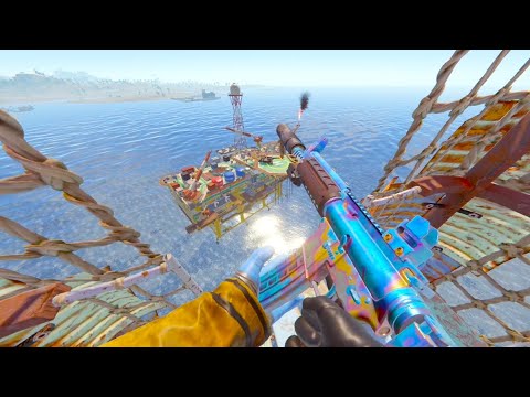 Solo Player Dominates 600 Pop Server - Rust