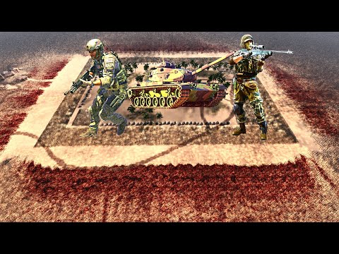 10,000,000 Orc Warriors ATTACKED The Special Forces Base - Epic Battle Simulator 2 - UEBS 2