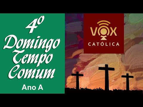 Liturgia Diária DOMINGO 01/02/2026 - Com comentários - 4º Domingo do Tempo Comum - Ano A