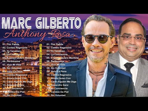 MARC ANTHONY - GILBERTO SANTA ROSA VIEJITAS SALSA ROMANTICA - SUS MEJORES CANCIONES - SALSA MIX 2024
