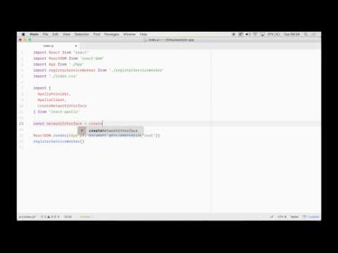 Connecting React Apollo with Create React App