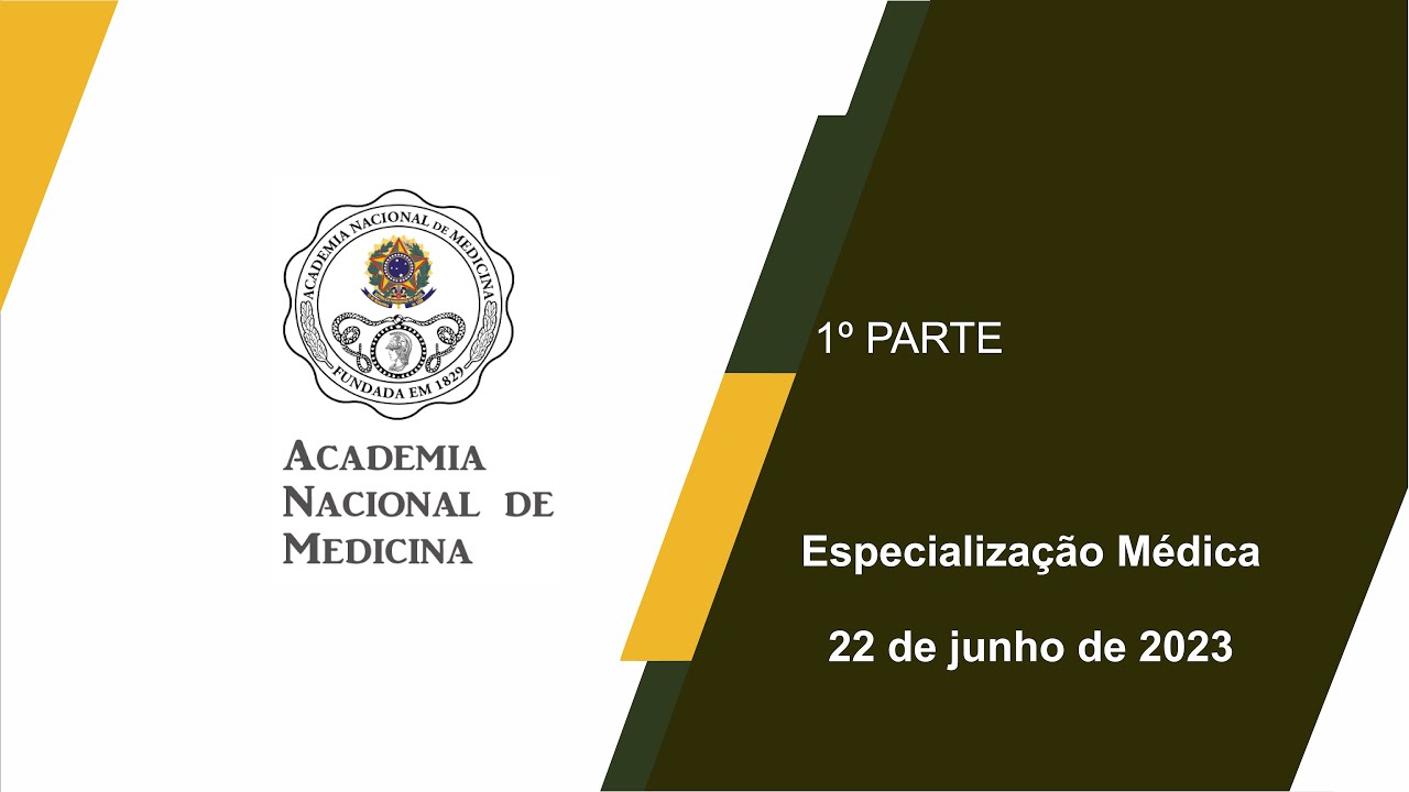 Especialização Médica – 22 de junho de 2023 – [1ºParte]