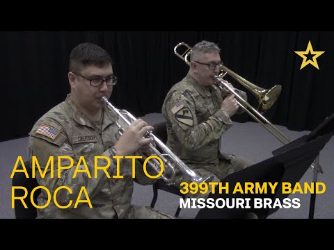399th Army Band - Missouri Brass - Amparito Roca