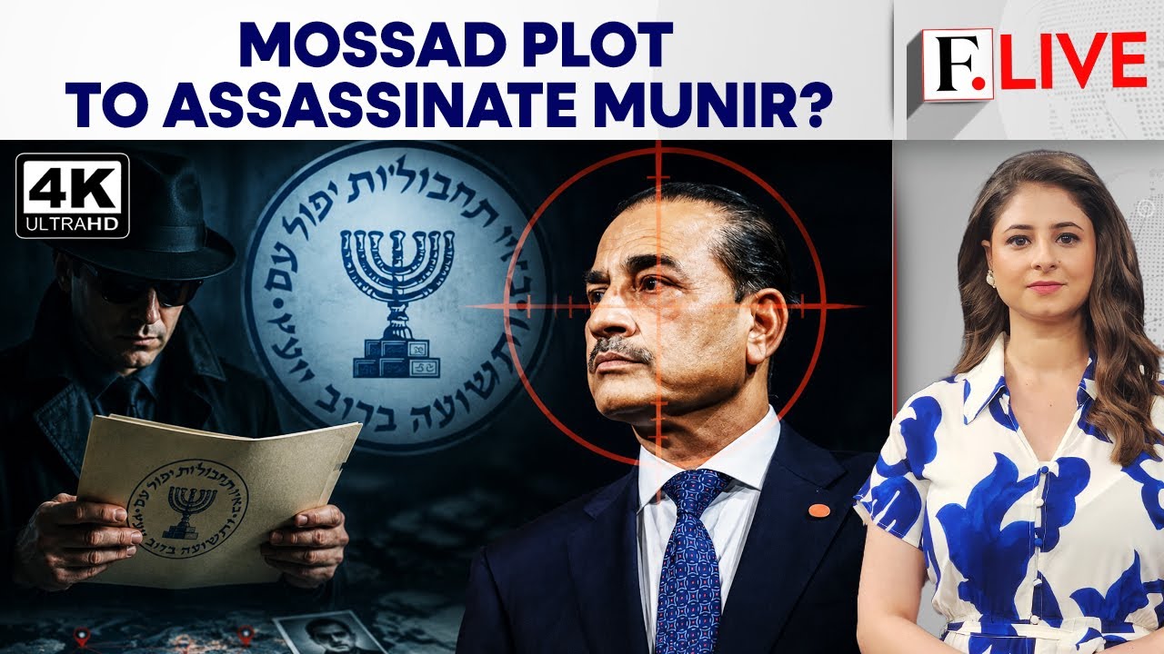 Mossad Planned To Kill Pakistan's Asim Munir? Explosive Claim Sparks Storm | Firstpost Live | 4K
