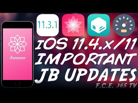 iOS 11.4.x/11.3.x/11 IMPORTANT JAILBREAK UPDATE: NEW ANEMONE, SILEO NEWS! Video