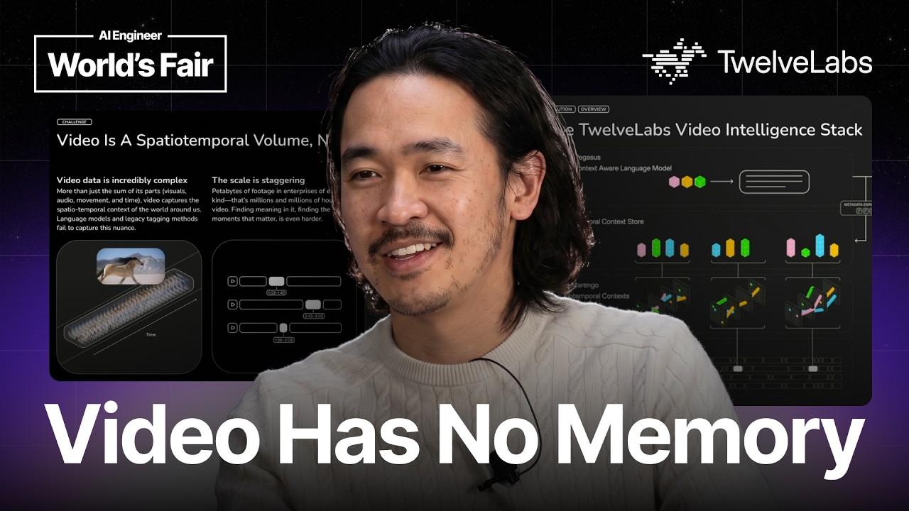 TwelveLabs Builds Video Memory Layer - AI Engineer