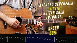 Download lagu Avenged Sevenfold - Victim Guitar Solo Tutorial & TAB (Acoustic version) mp3