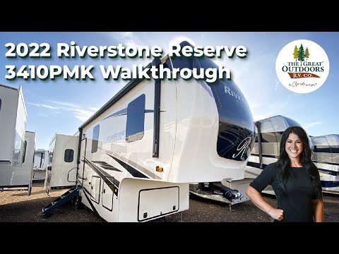 NEW! 2022 Riverstone Reserve 3410PMK Luxury 5th Wheel