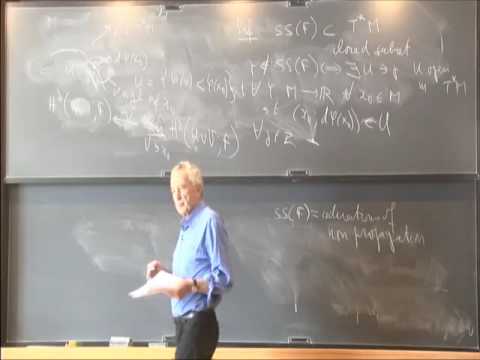 Microlocal Theory of Sheaves and Applications to Non-Displaceability - Pierre Schapira