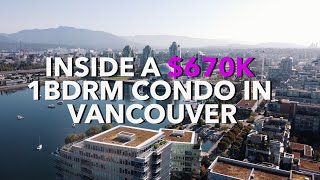 Inside a $670K 1 Bdrm Condo in Vancouver