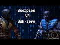 Mortal Kombat XL Scorpion VR Sub Zero