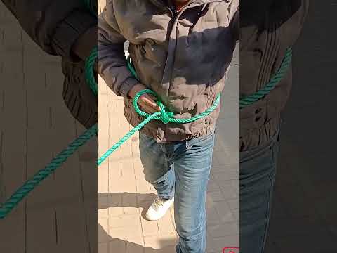 Practical Knotting Tips: One-Handed Escape Knot