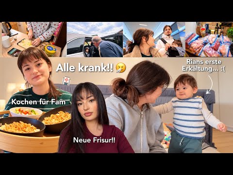 Die ganze Familie ist krank & ich koche ganz viel!!!