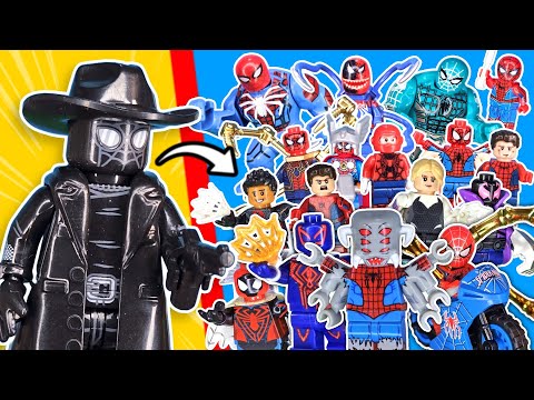 Unboxing EVERY FAKE LEGO SPIDER MAN…
