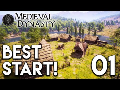 Medieval Dynasty BEST START! OXBOW Let's Play E1