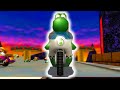 Mario Kart Wii Custom Tracks Bowser Cup 150cc Yoshi Gameplay