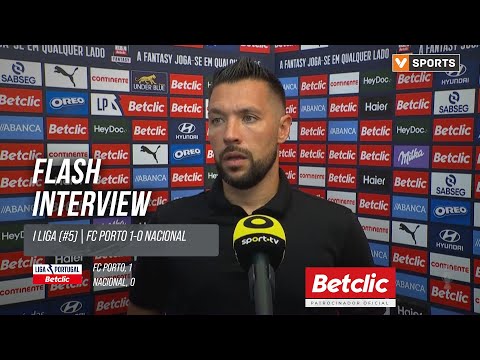 I Liga (#5) | FC Porto 1-0 Nacional: Flash Interview Francesco Farioli