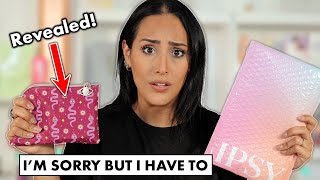 UNBOXING THE NEW IPSY GLAM BAG! & TRASHING THE $72 PALETTE