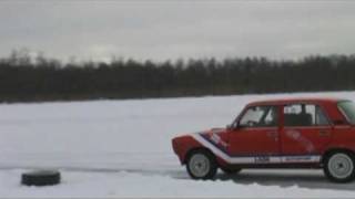 preview picture of video 'vakaru slalomas ant ledo Endriejavas-2010 jaunimas'