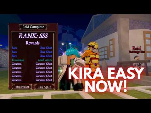 How to Get SSS Rank in the Kira Yoshikage Raid | Bizzare Lineage