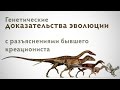 Генетические доказательства эволюции с разъяснениями бывшего креациониста 