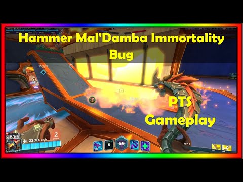 Paladins 5.7 Dawnforge - Hammer Maldamba Immortality Bug