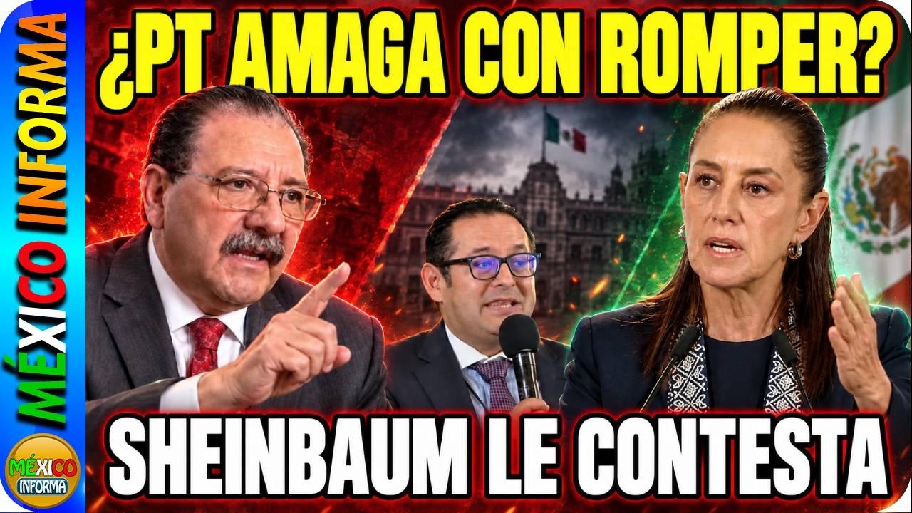 ¿PT PODRÍA ROMPER Y DIVIDIR EL VOTO? ¿MORENA NO HACE CASO? LA PRESIDENTA DEJA LA INVESTIDURA.