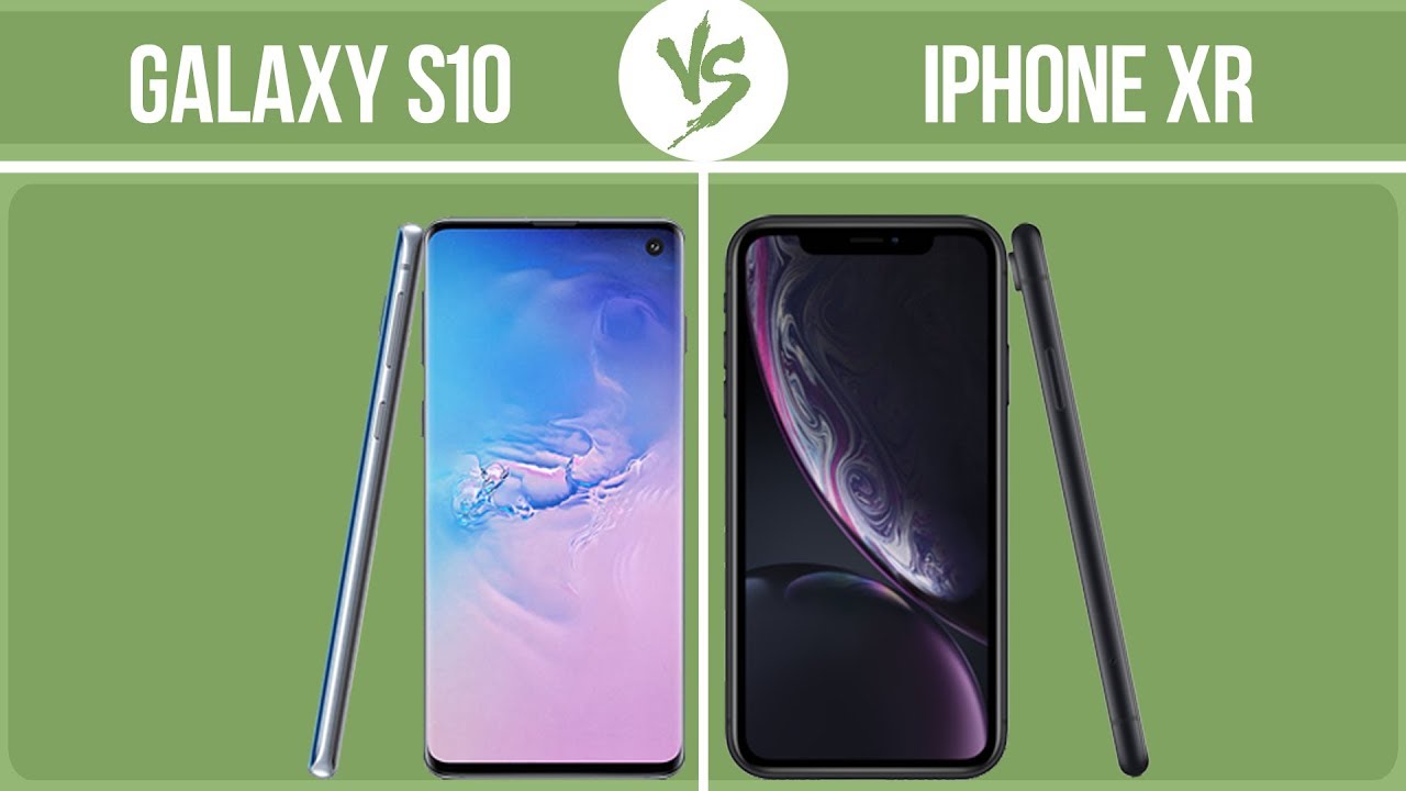 Samsung Galaxy S10 vs Apple iPhone XR ✔️