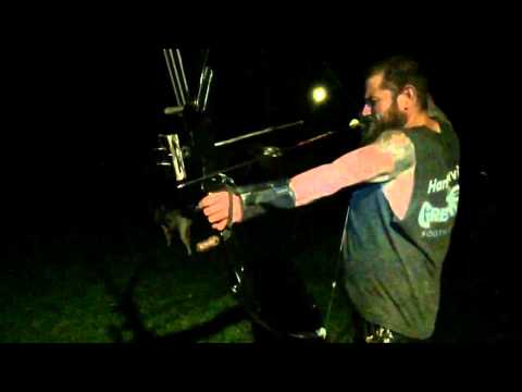 Bow and arrow at high speed